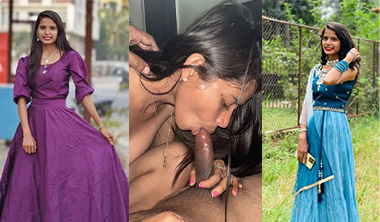 Malayalam Lovers Blowjob – Riding in Doggy Sex